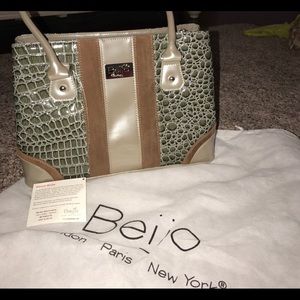 BRAND NEW Snake Skin Beijo bag